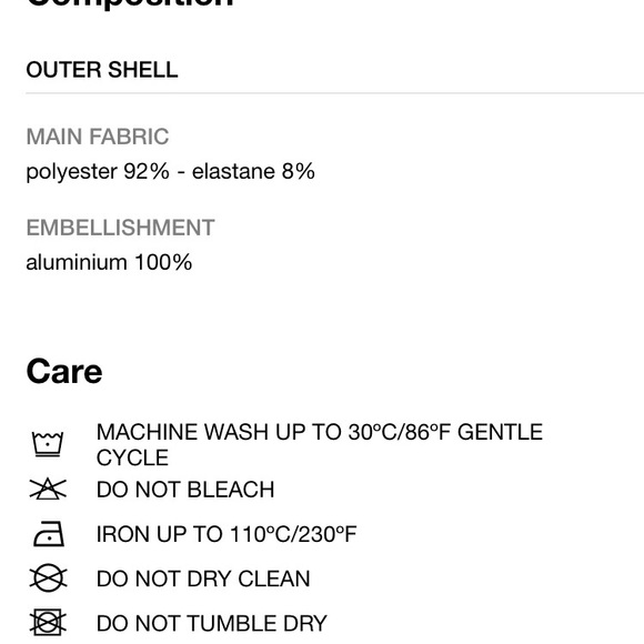 Zara satin effect maxi dress with slits. Small - Picture 8 of 8